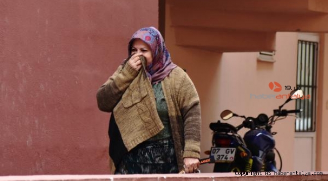 Dairede korkutan yangın