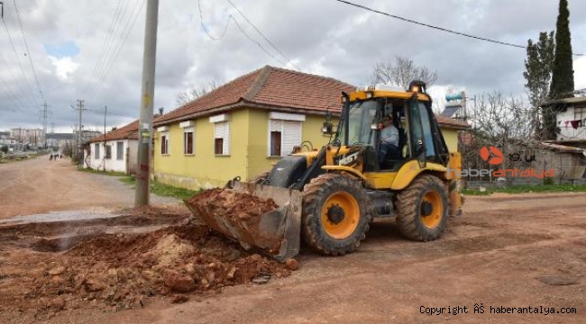 Kepez'den Habibler'e yeni yol