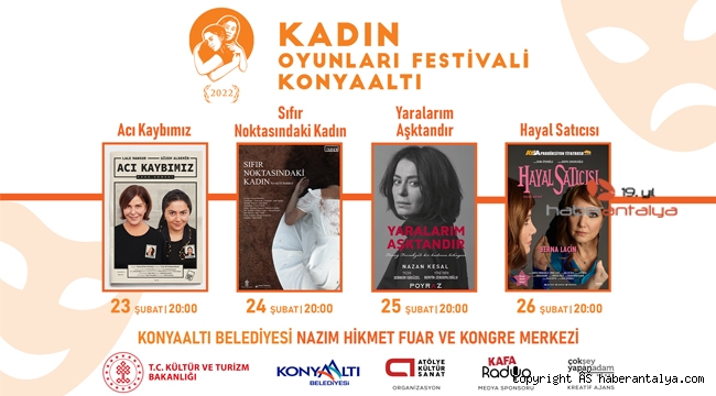 Konyaaltı, Kadın Oyunları Festivali'ne ev sahipliği yapacak