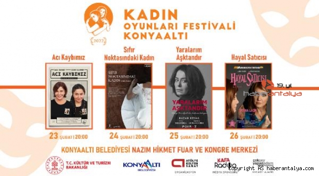 Konyaaltı, Kadın Oyunları Festivali'ne ev sahipliği yapacak. İşte program 