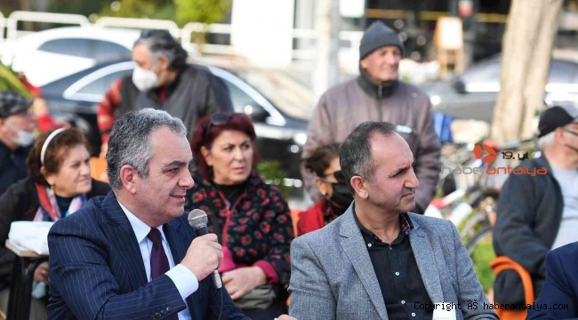 Konyaaltı'nda mahalle buluşmaları yeniden başladı