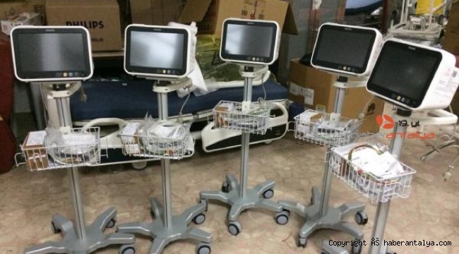 Kumluca Devlet Hastanesi yenilenmeye devam ediyor