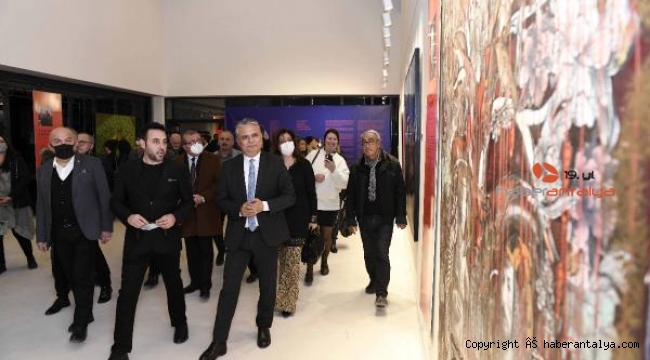 'Leonardo da Vinci'ye Saygı' sergisi Antalya'da açıldı