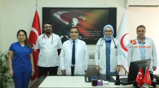 Manavgat Devlet Hastanesi'nde 4 uzman doktor göreve başladı