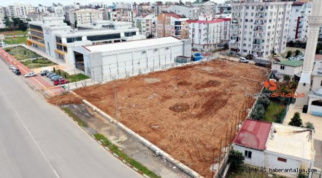 Muratpaşa dron pisti kuruyor