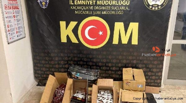 Polisten kaçak akaryakıt ve sahte içki baskını !