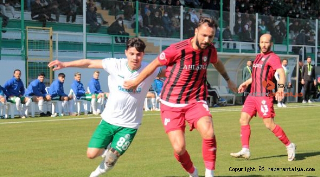 Serik Belediyespor evinde yenildi
