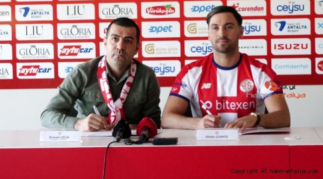 Sinan Gümüş resmen Antalyaspor'da
