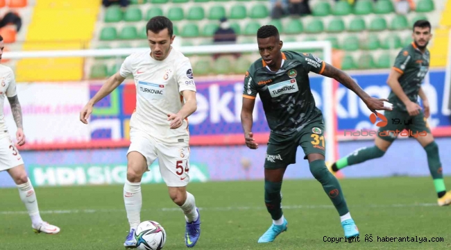 Spor Toto Süper Lig: Alanyaspor: 1 - Galatasaray: 1