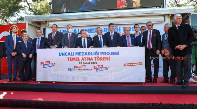 Uncalı Kent Mezarlığı'na 25 milyonluk proje