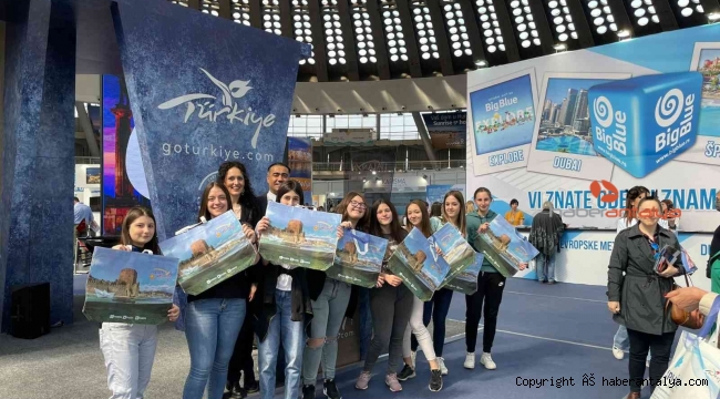 Alanya, Uluslararası Belgrad Turizm Fuarı'nda yerini aldı