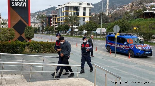 Alanya'da sayaç hırsızı yakalandı