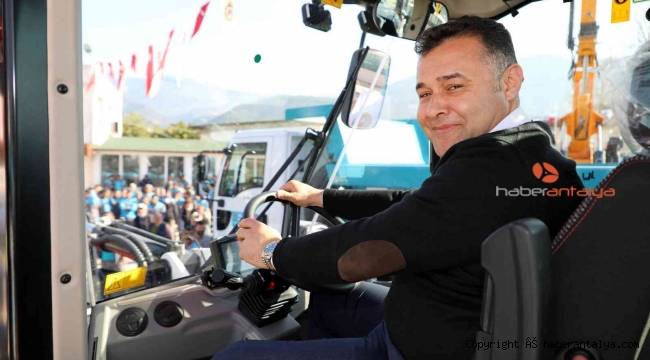 Alanya'nın araç filosu 561'e çıktı