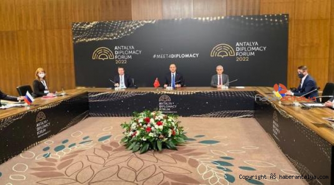 Antalya'da, Rusya ile Ukrayna barış zirvesi başladı. İşte ayrıntılar 