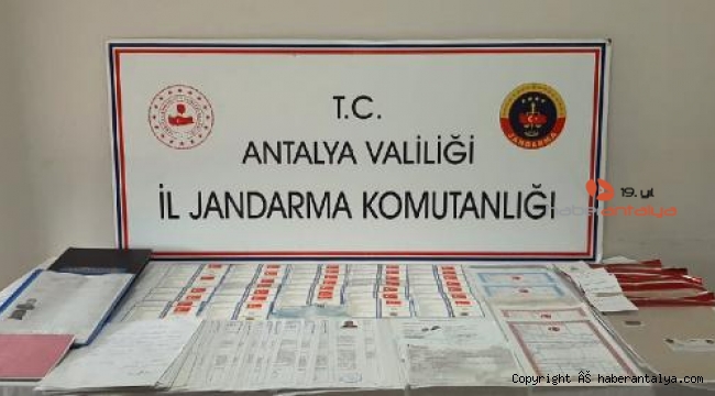 Antalya'da tefeci operasyonu ! 9 şüpheli yakalandı