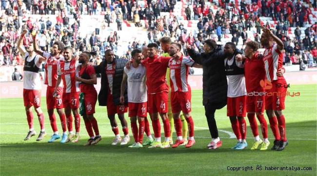 Antalyaspor'un bileği 8 maçtır bükülmüyor 