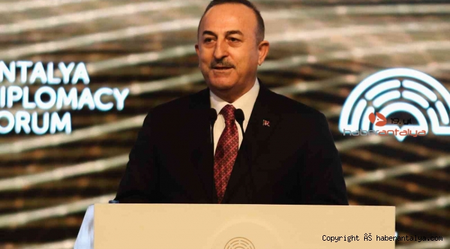 Bakan Çavuşoğlu: "Dünyada eşitsizlik gittikçe derinleşiyor"