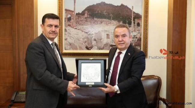 Başkan Böcek Burdur'da