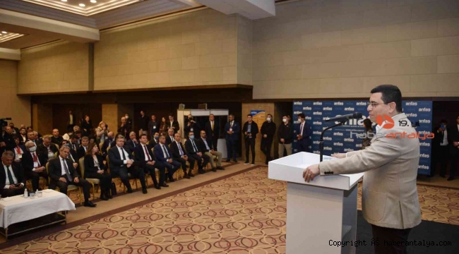 Başkan Tütüncü: "Antalya dünyayı kıskandıran destinasyona sahip"