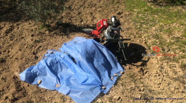 Çapa motorunun çarptığı çiftçinin feci ölümü 