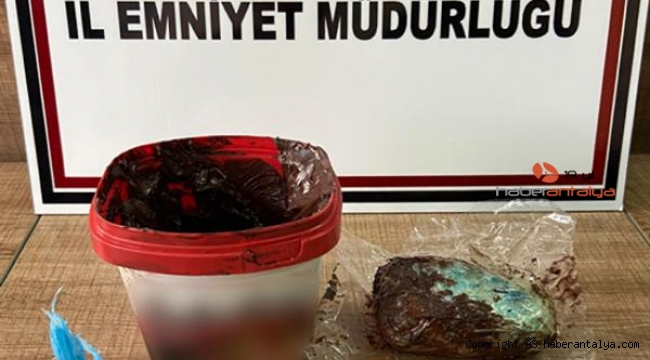 Çikolata kavanozunda uyuşturucu !