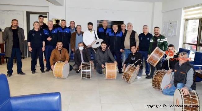 Davulcular sınavdan geçti