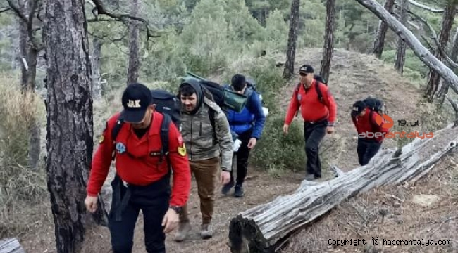 Doğa yürüyüşünde kayboldular