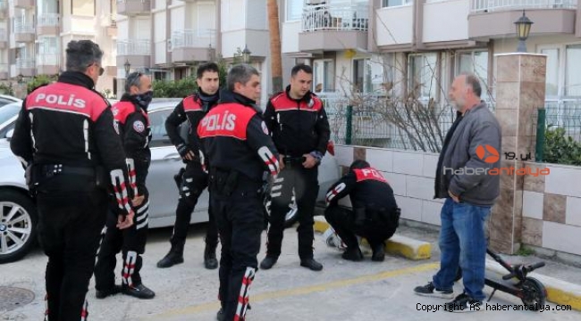 Emekli polis, tartıştığı komşusuna tabancayla saldırdı