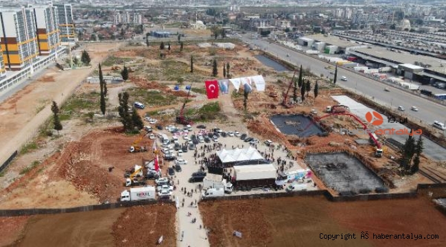 Güneş Mahallesi Kentsel Döşüm Projesi'nin temeli atıldı
