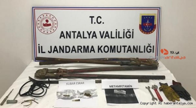 Hırsızlık yapan kişi uyuşturucuyla yakalandı