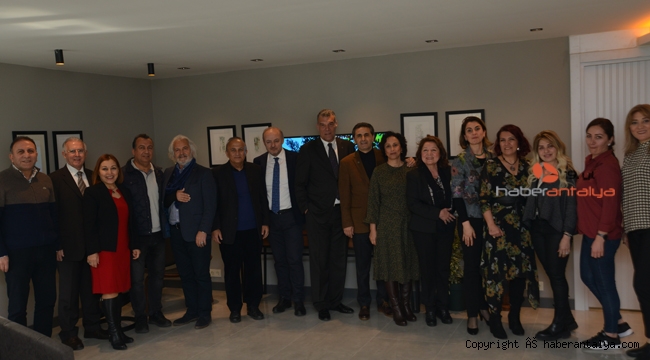 İlhan Gölbaşı TEAMDER'i ağırladı
