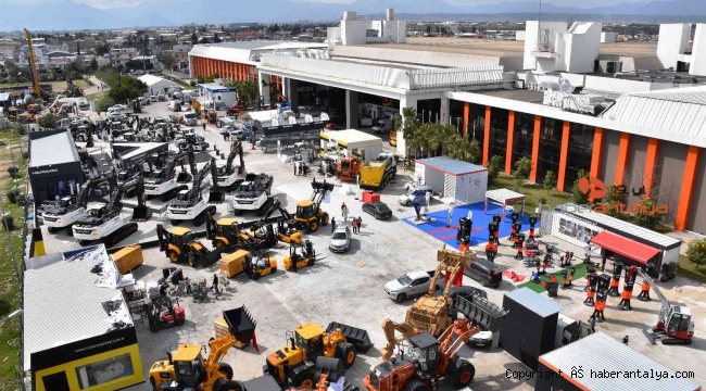 İş makinaları sektörünün kalbi Antalya'da atacak