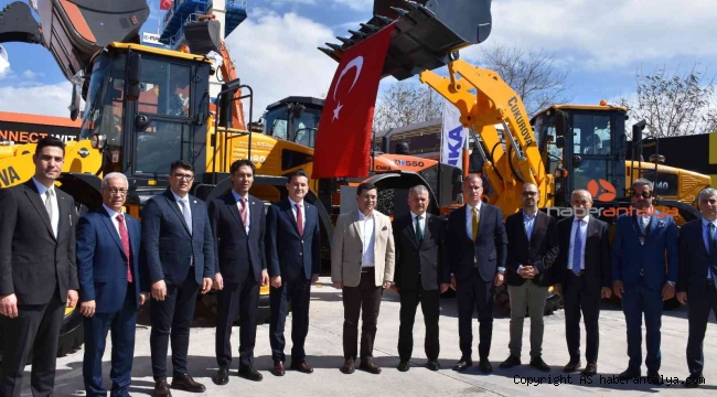 İş makinaları sektörünün kalbi Antalya'da atıyor