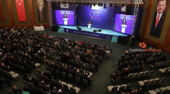 Kepez Belediye Başkanı Tütüncü, AK Parti Kültür Sanat Kongresi'nde Kepez'i anlattı