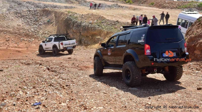 Kepez'de özel çocuklara Off-Road turu