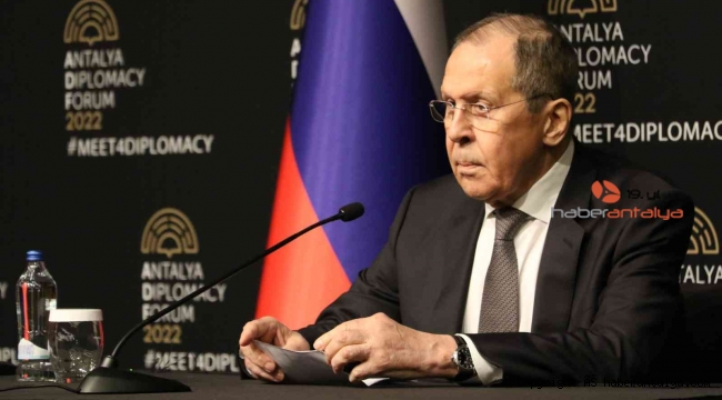 Lavrov: "Çözüme hazırız, çözüm arayışında olmaya hazırız"