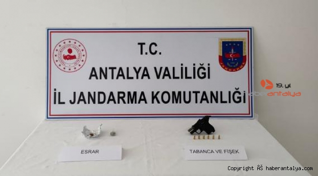 Manavgat'ta uyuşturucu operasyonu