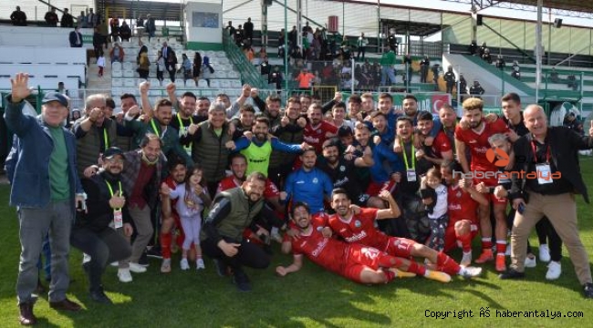 Serik Belediyespor, Adıyaman FK'yı 2-0 yendi