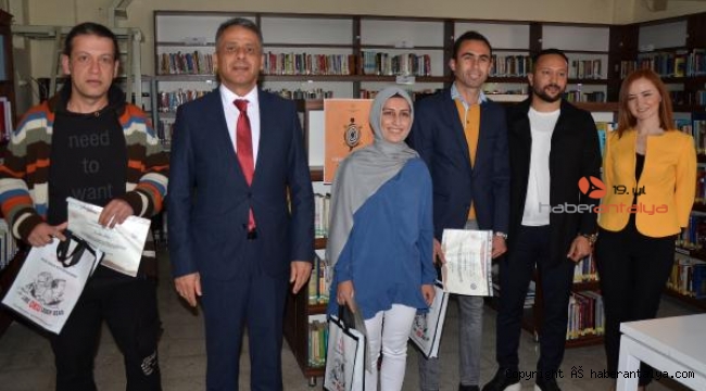 Serik'te en fazla kitap okuyanlar ödüllendirildi