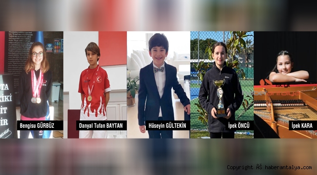 Sporda ve sanatta Bilfen Antalya farkı