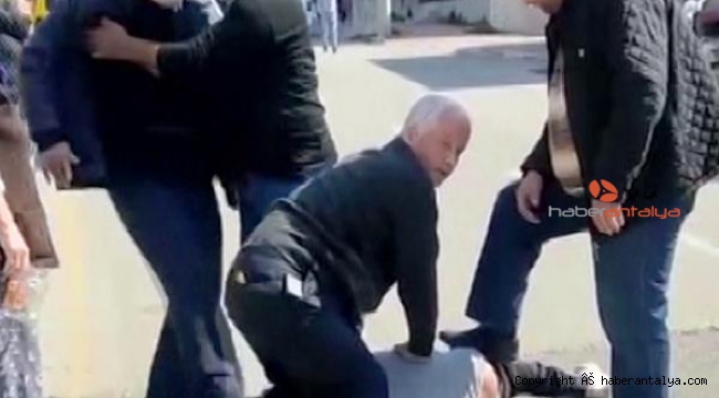 Su sayacını çalan hırsıza tekme; 'Geçen akşam da muslukları söktün lan' 