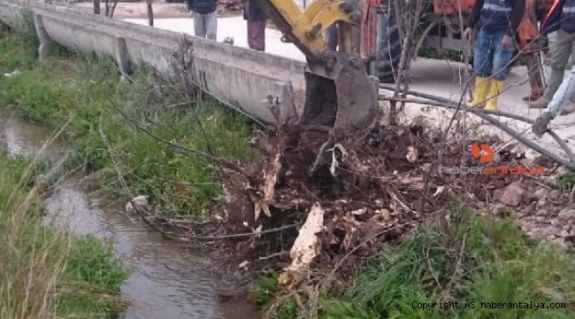 Tarımsal sulama kanallarında bakım