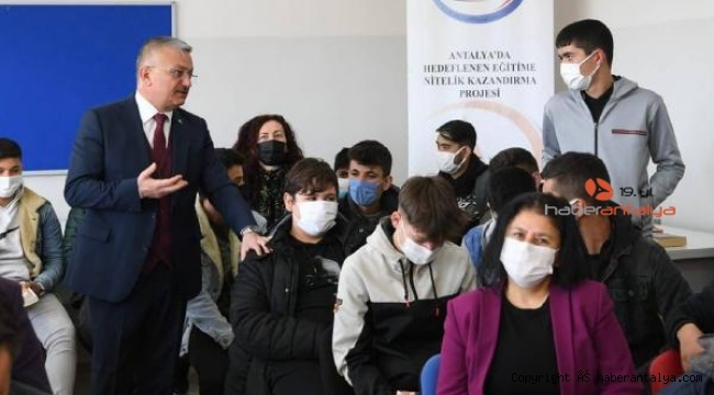 Vali Yazıcı, AHENK için Aksu'da
