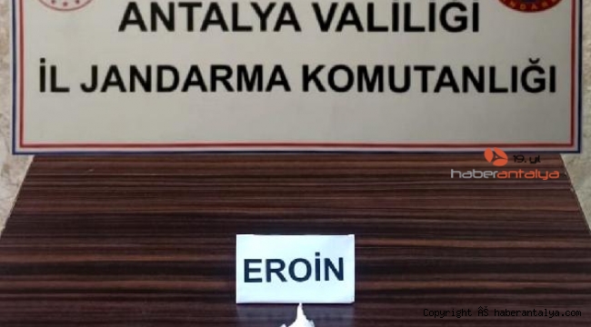 Yolcu otobüsünde uyuşturucuyla yakalandı