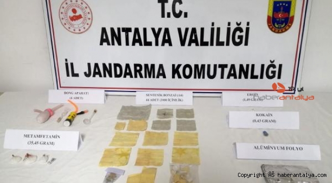 Yolcu otobüsüne uyuşturucu operasyonu