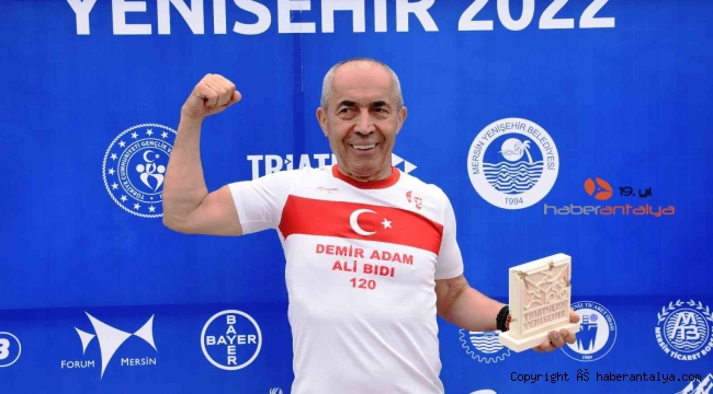 73 yaşındaki Demir Adam, 24 saatte 2 birincilik aldı