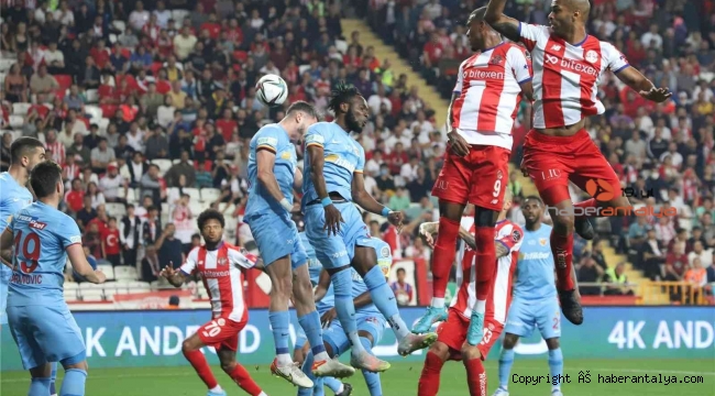 Antalyaspor'un bileği 12 maçtır bükülmüyor