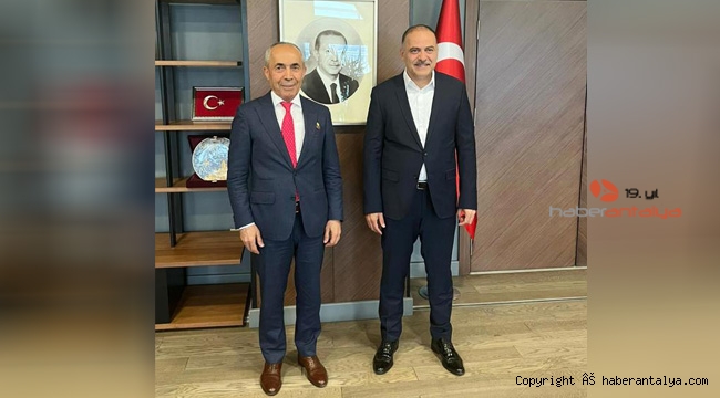 Başkan Bıdı'dan Bakan Yardımcısı Sayan'a ziyaret