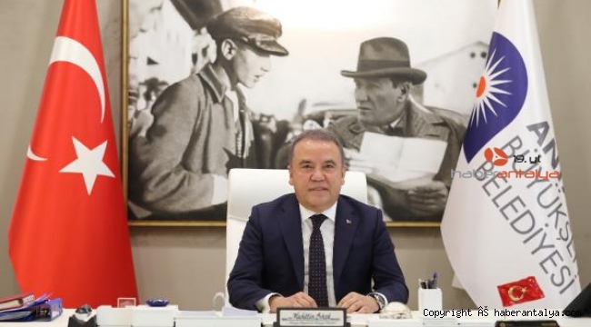 Başkan Böcek'ten 23 Nisan mesajı