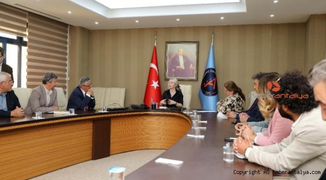 Başkan Topaloğlu, Rektör Özkan ile görüştü